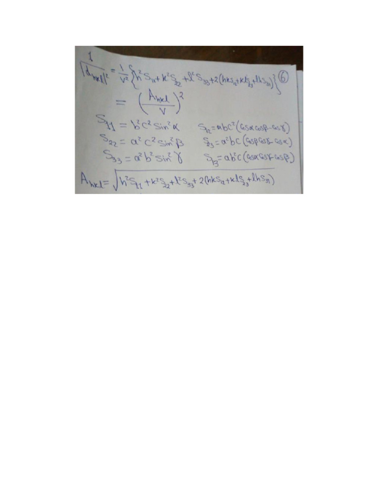 Equation Not To Memorize | PDF