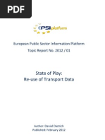 Download Topic Report Re-use of Transport Data by ePSI Platform SN82032890 doc pdf