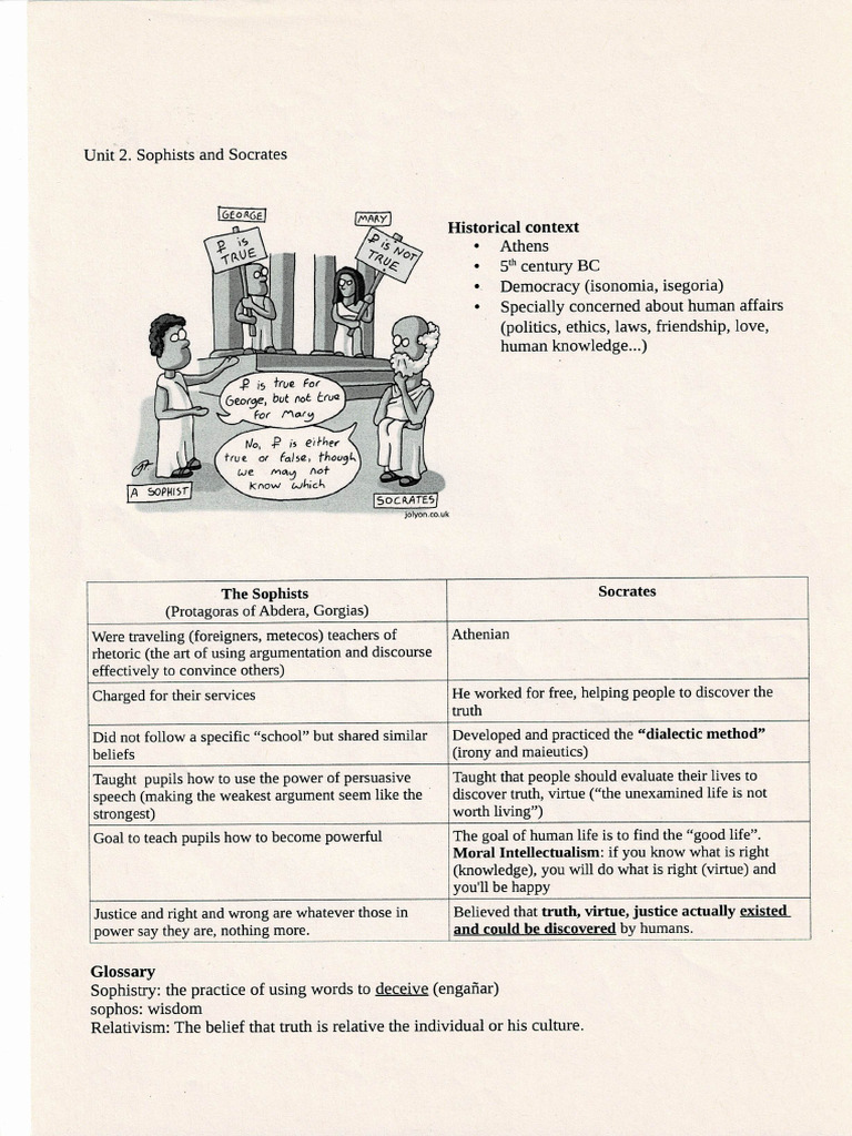Socrates and sophists | PDF