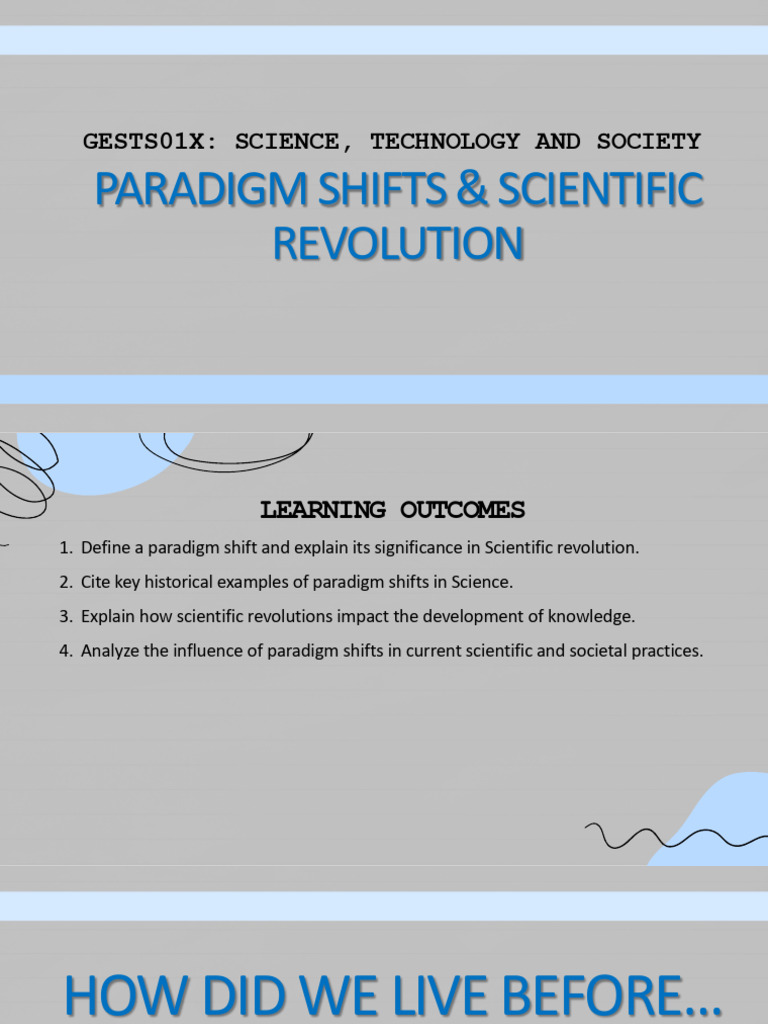 Week 3 - Paradigm Shifts & Scientific Revolution | PDF | Heliocentrism ...