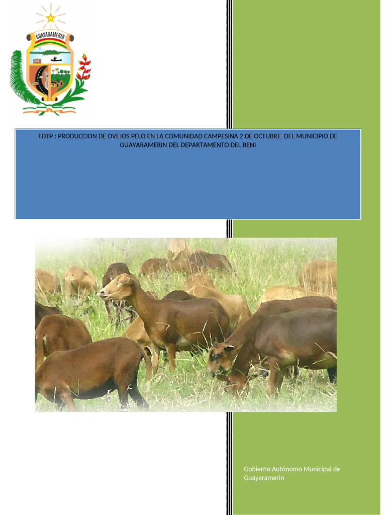 Edtp Proyecto 2 de Octubre | PDF | Oveja | Clima