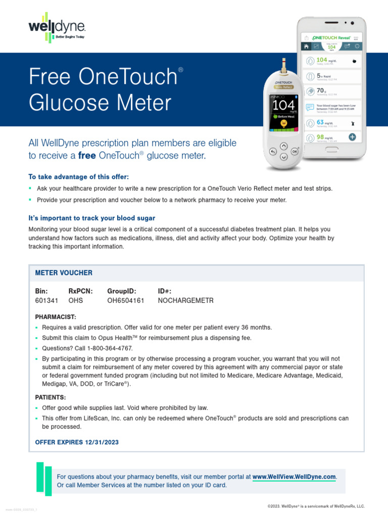 Mem 0009 - Free Meter Diabetes Flyer - RGB - 030723 VF | PDF ...