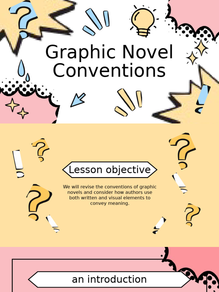 Understanding Graphic Novel Conventions | PDF | Nonverbal Communication ...