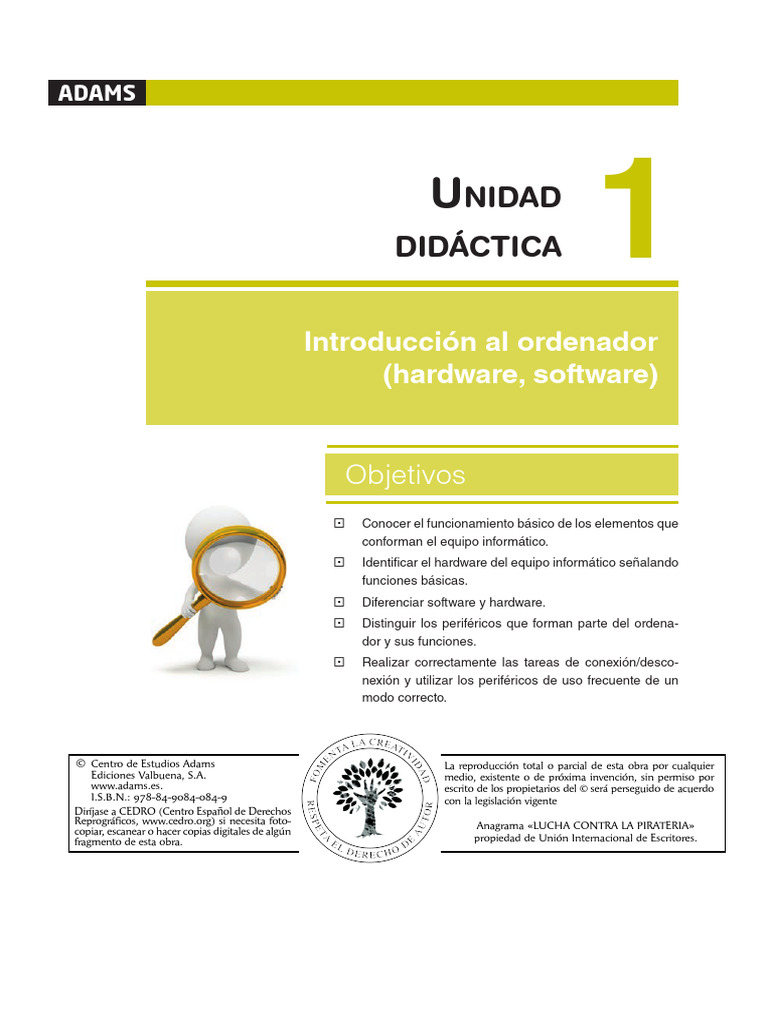Introducción al Hardware y Software | PDF | Hardware de la computadora ...