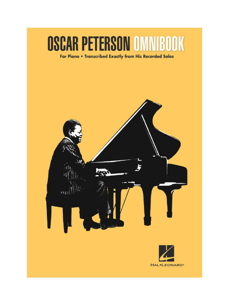 Oscar Peterson Transcriptions Collection | PDF | Copyright Law 