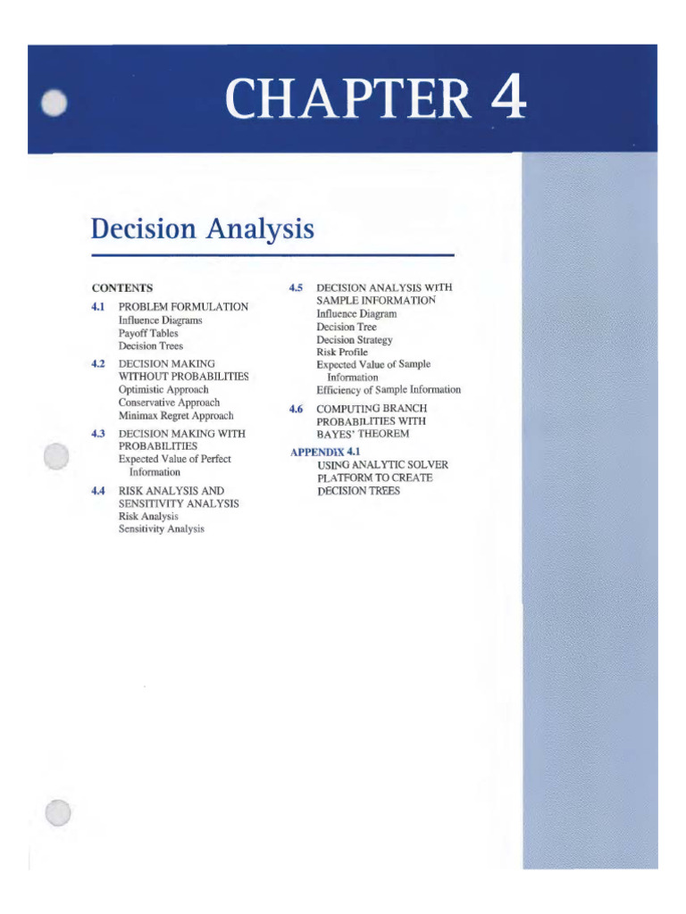 Ch4.Quantitative Methods For Business David R. Anderson | PDF