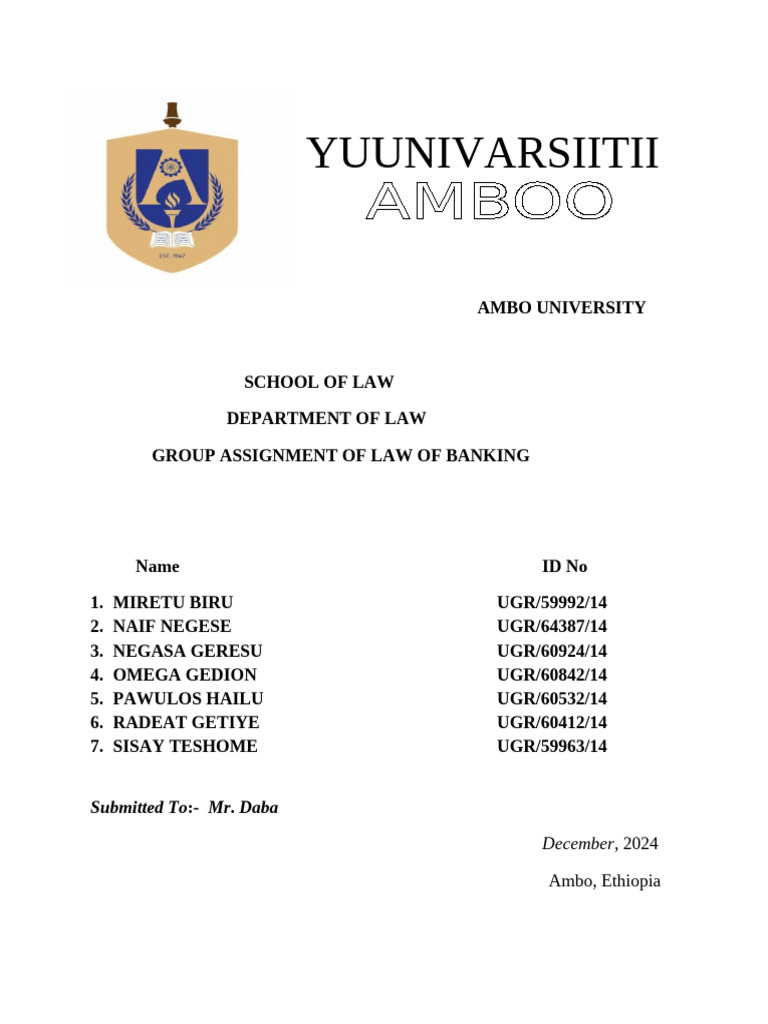 Banking | PDF | Legal Liability | Justice