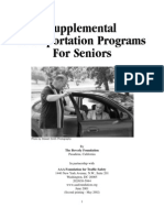 Supplemental Transportation Programs For Seniors: by Pasadena, California