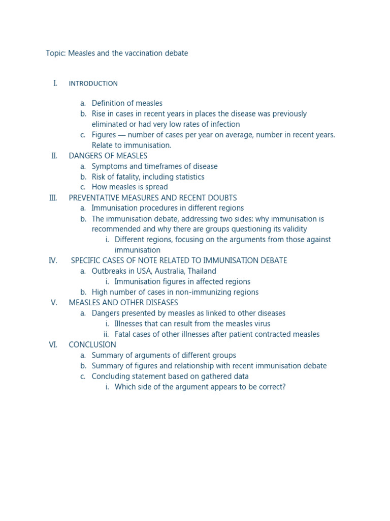 Outline Example 1 | PDF