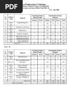 Faculty of Engineering & Technology First Year M.C.A.: Part - I