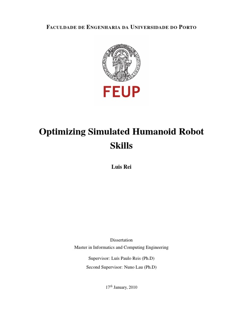 Optimizing Simulated Humanoid Robot Skills | PDF | Simulation | Robot