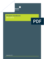 Studenthandbook2011 2012
