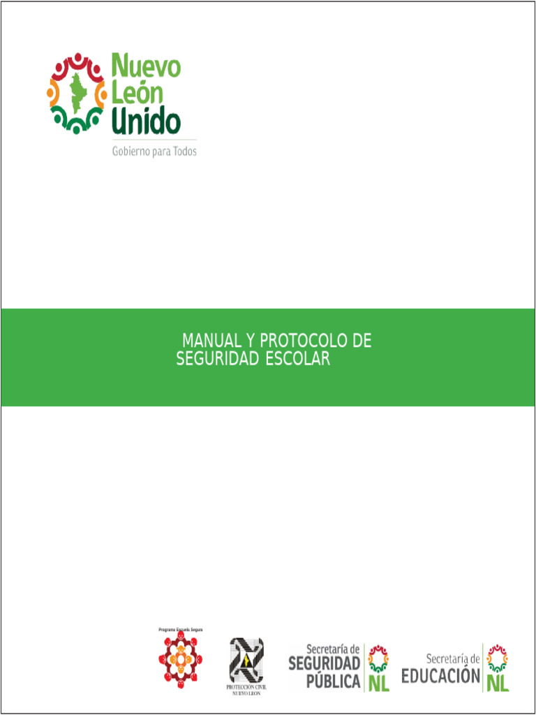 Protocolo de Seguridad Escolar Integral | PDF | Escuelas | Primeros ...