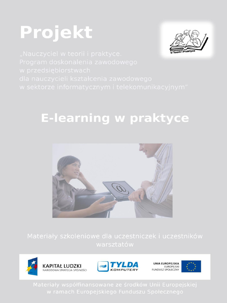 E-Learning W Praktyce - Materiaå y Szkoleniowe Dla Uczestnikã W ...