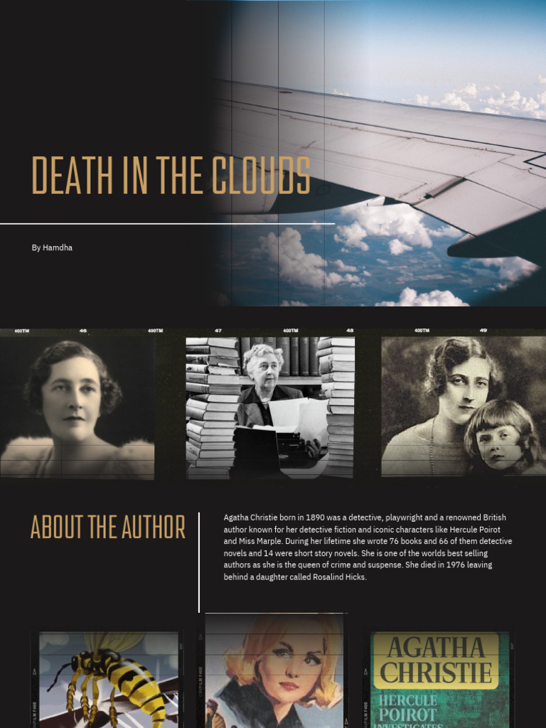 Book Report For Death in The Clouds by Agatha Christie | PDF | Hercule ...