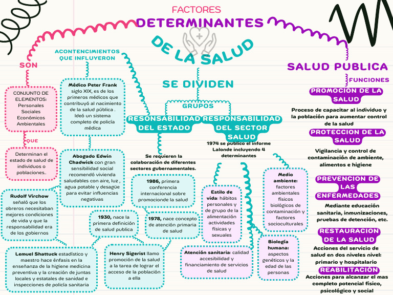 Mapa de la Salud Pública y sus Factores | PDF | Salud pública