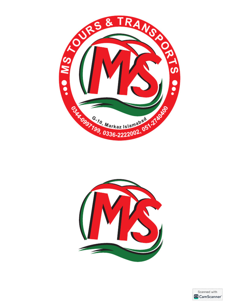 MS Travels Logo Design | PDF