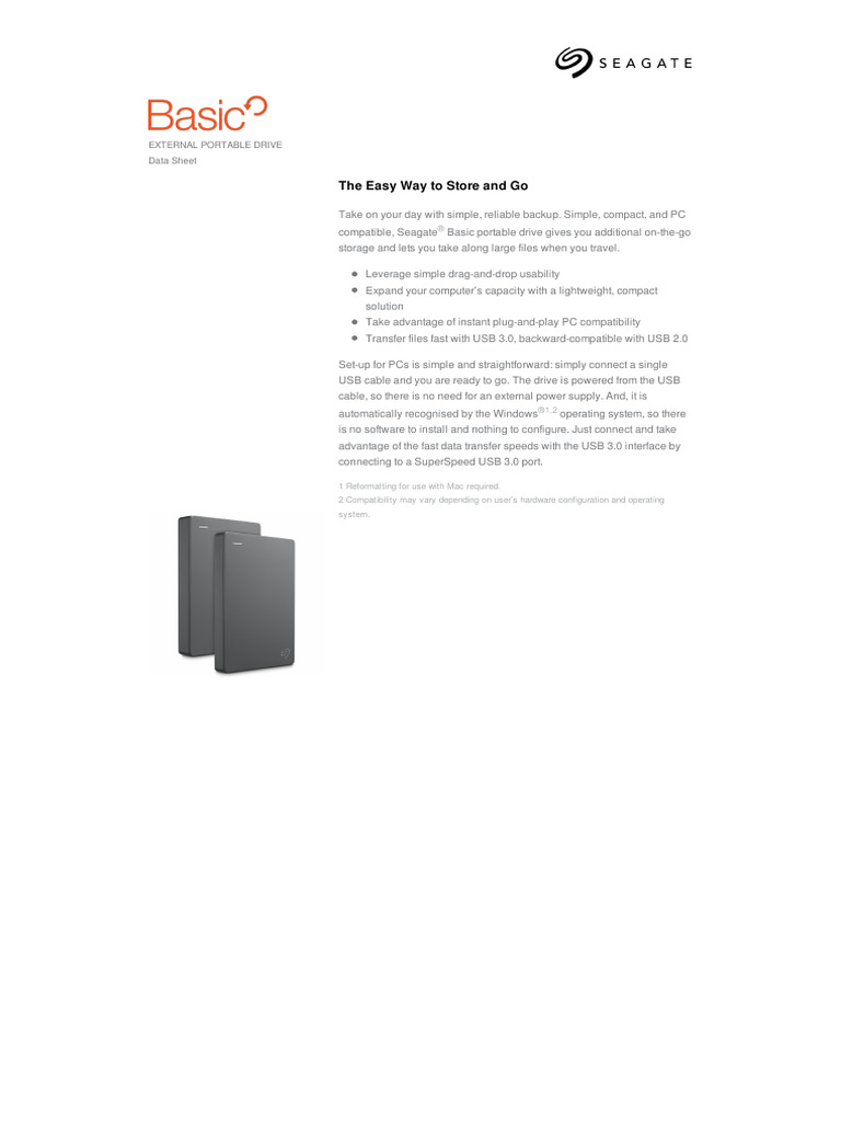 WD Harddrive | PDF | Usb | Byte