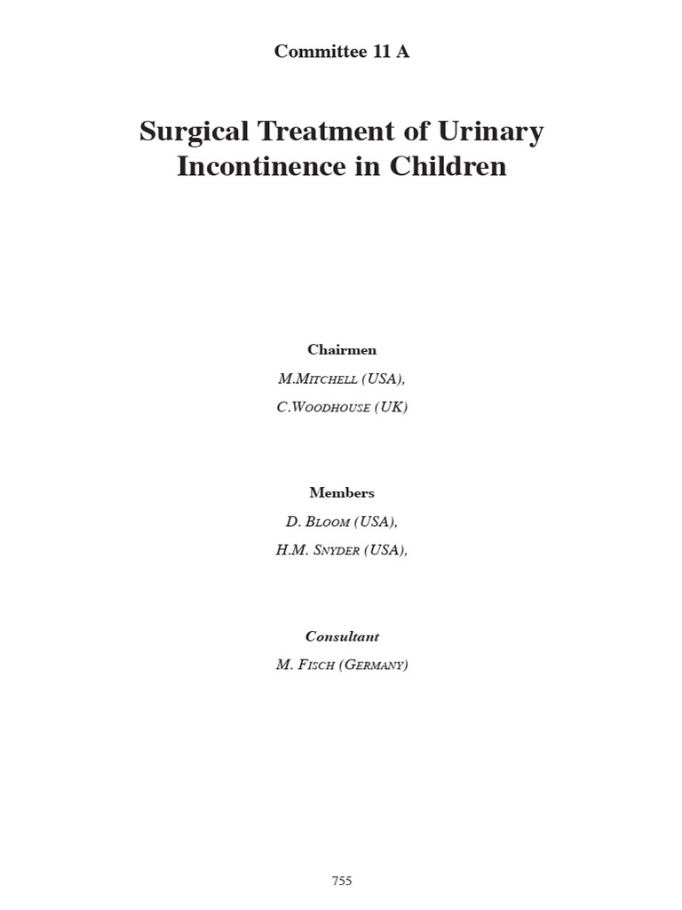 Chap 11 A | PDF | Urinary Incontinence | Urination