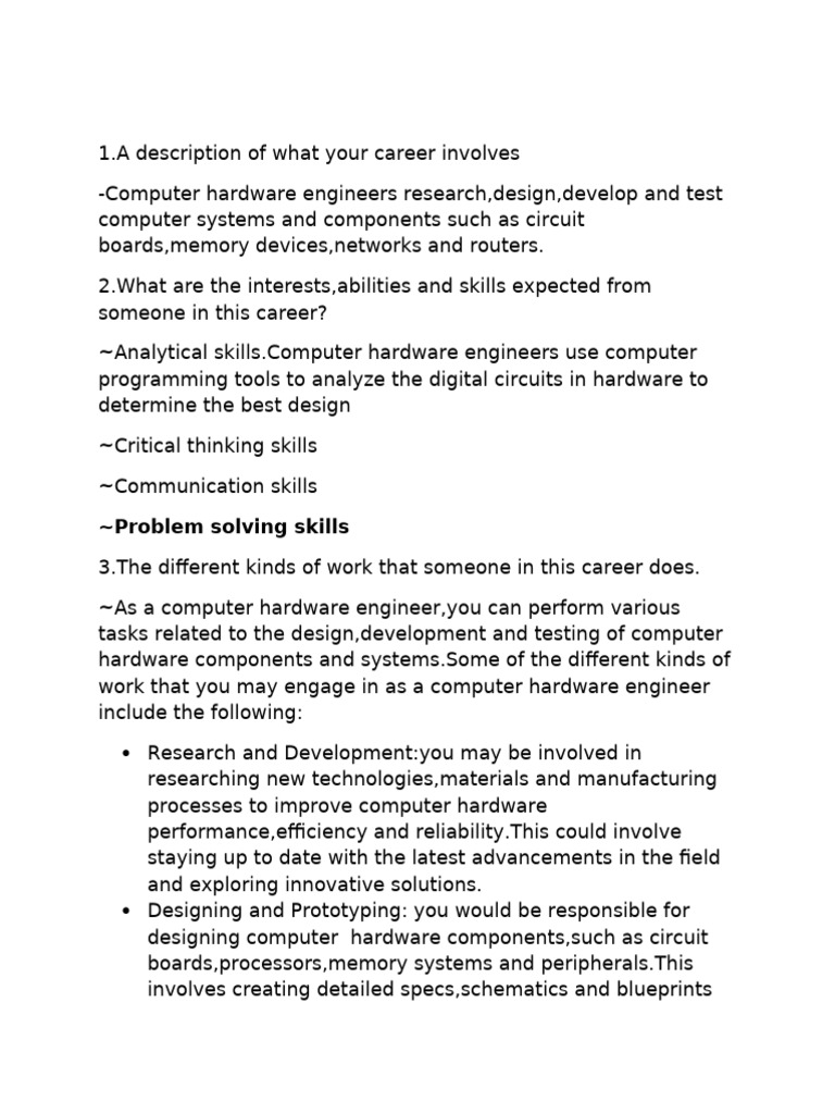Lo Career Guide Pdf Computer Hardware Computer Aided Design