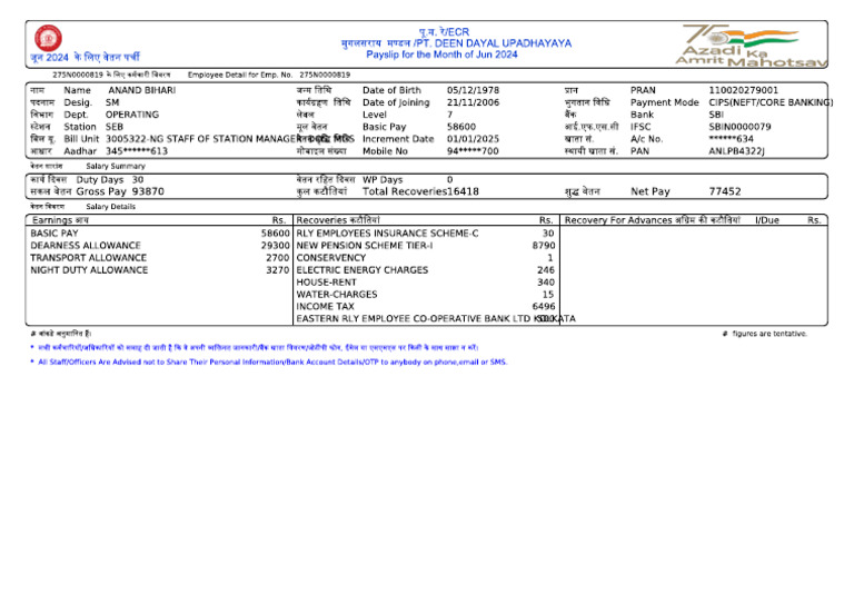Pay Slip Pdf202406 | PDF