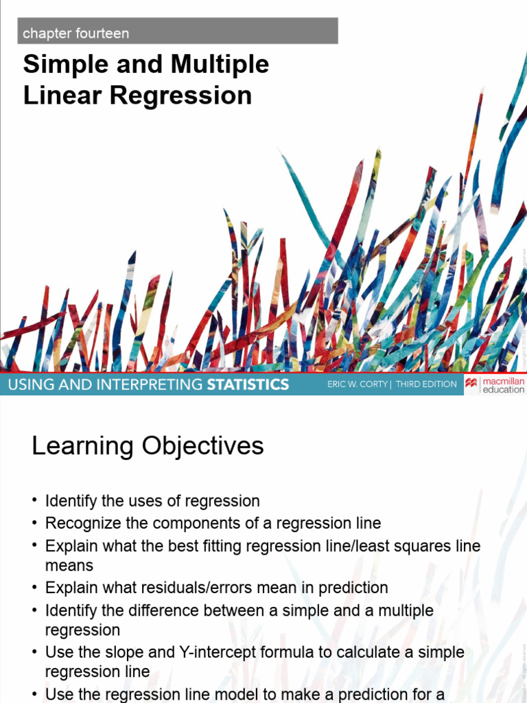 Student Chapter 14 - Regression - Tagged | PDF | Linear Regression ...