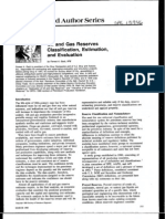 Oil Reserve Classification