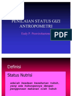 Penilaian Status Gizi Antropometri