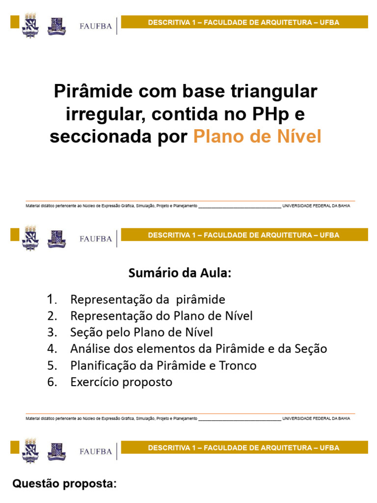 Planificação de Pirâmide Triangular | PDF | Triângulo | Geometria ...