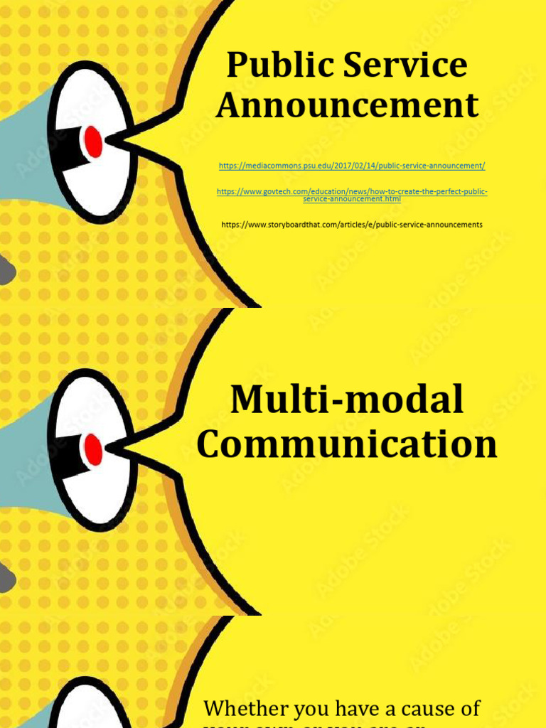 How to Create Effective PSAs | PDF | Advertising | Communication