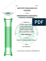 Perfil y Funciones Del Administraor de La Funcion a