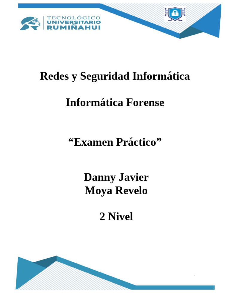 Examen Informatica Forense | PDF | Hardware de la computadora ...