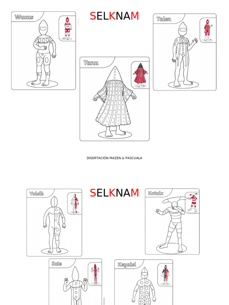 Laminas Selknam | PDF