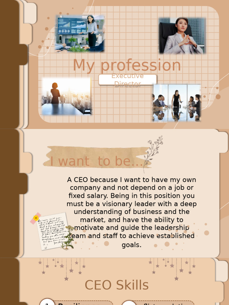 Aspiring CEO: Key Skills for Leadership | PDF