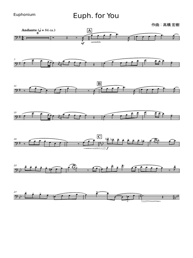 Euph For You | PDF | Music Technology | Elementary Organology