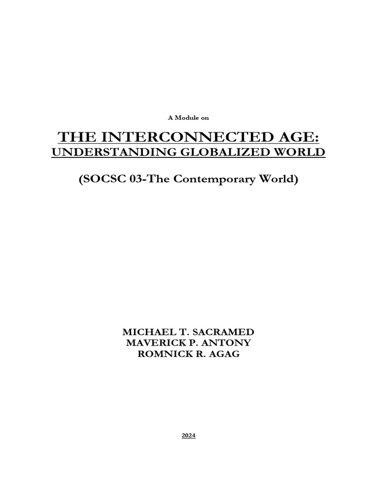 Understanding Globalization Concepts | PDF | Globalization | Capitalism