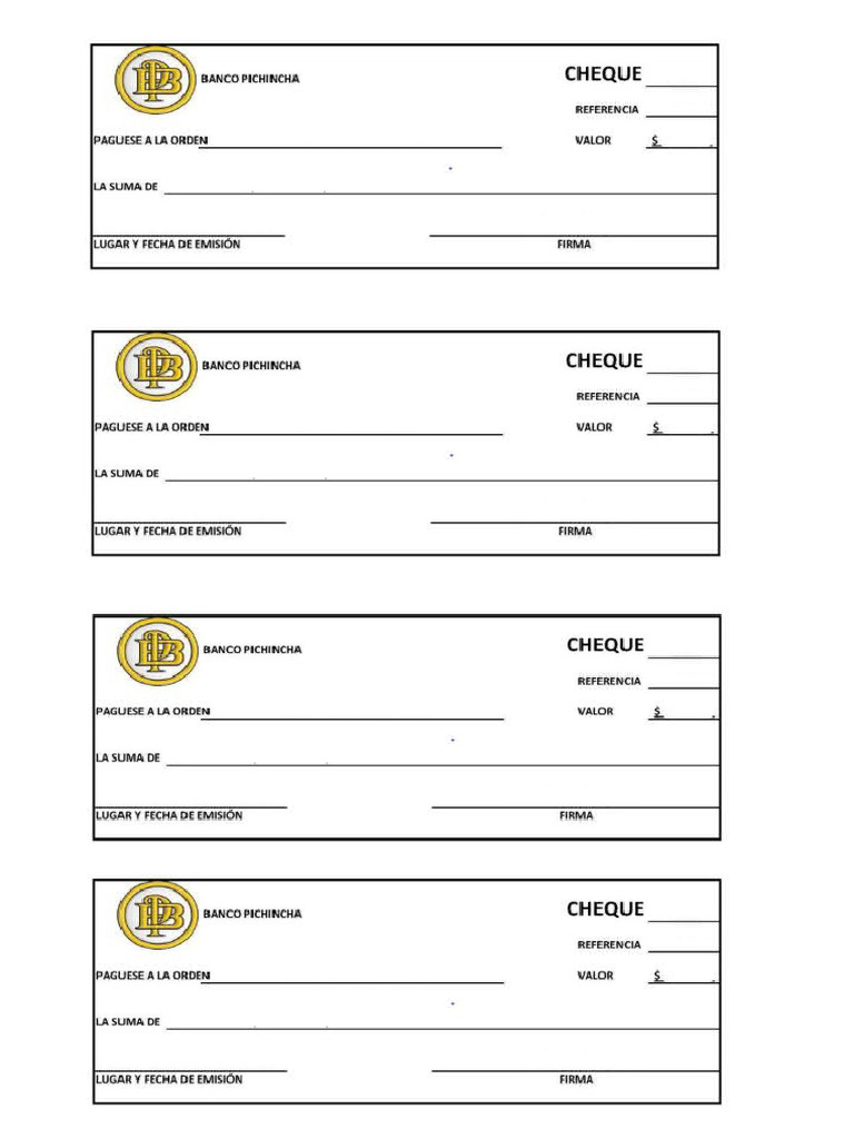Cheques | PDF