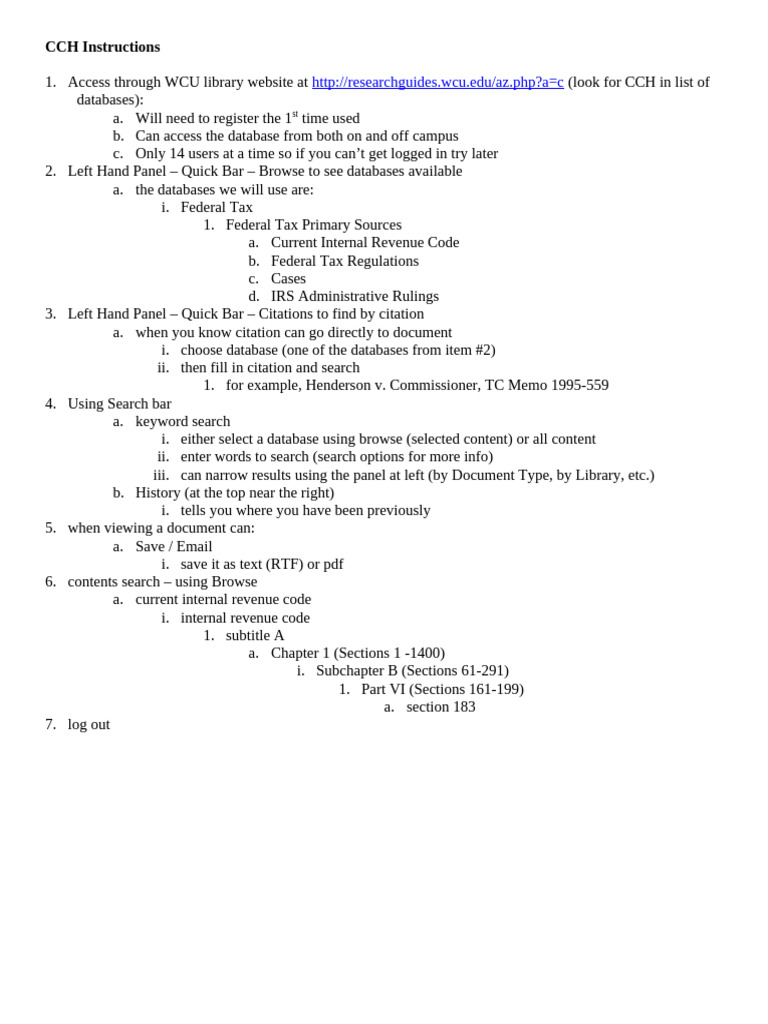 CCHinstructions ACCT355 | PDF