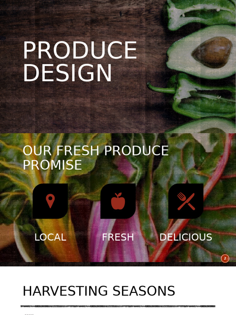 Fresh Produce Harvesting Process Guide | PDF