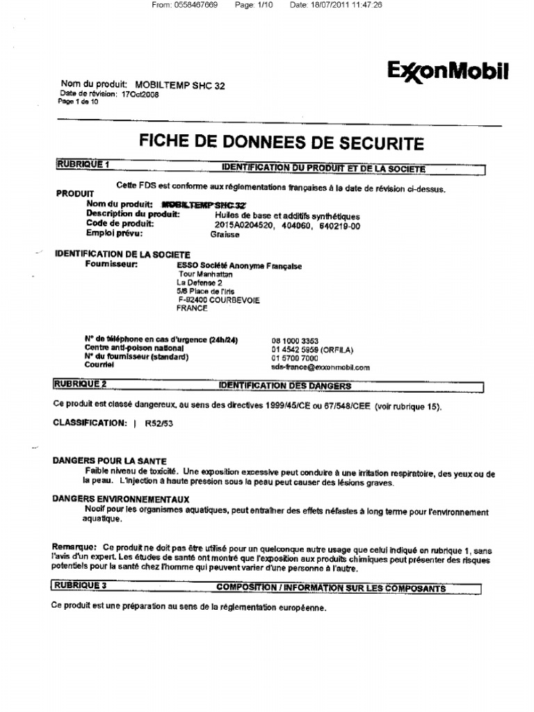 Mobil Temp SHC32 | PDF