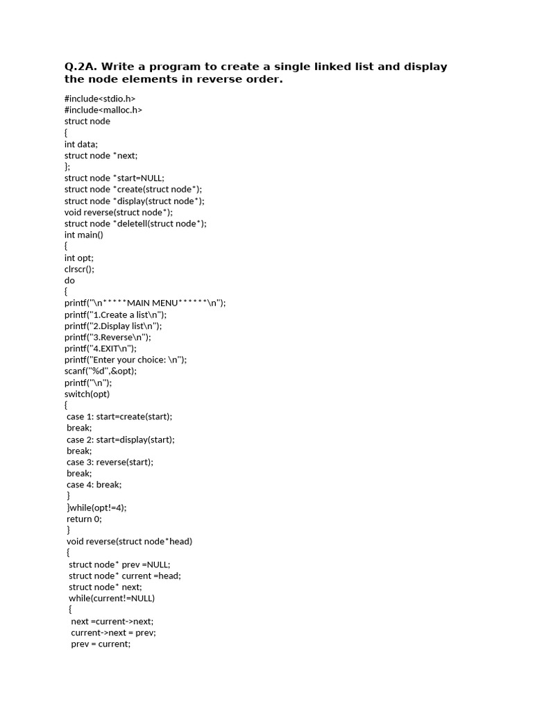 Practical.2A | PDF