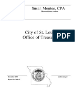 City of St. Louis Office of Treasurer: Susan Montee, CPA