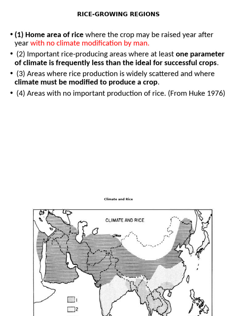 L1 Climate and Rice-1 | PDF