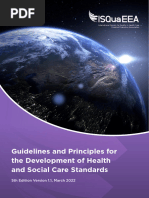 Health and Social Care Standards Overview | PDF