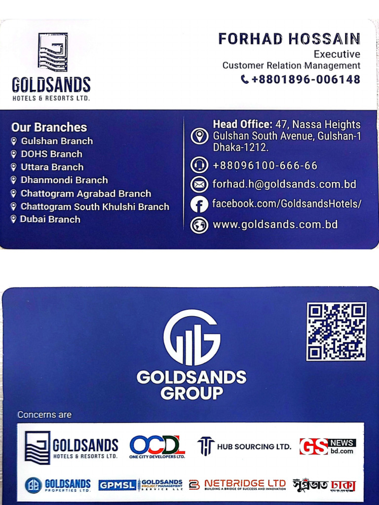 Forhad VCard GS | PDF