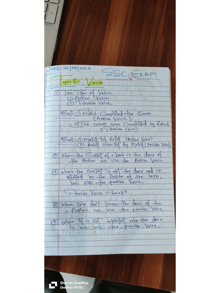 English Notes Part 1 Pdf