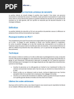 Positions Proclive et Déclive en Soins | PDF | Spécialités médicales ...