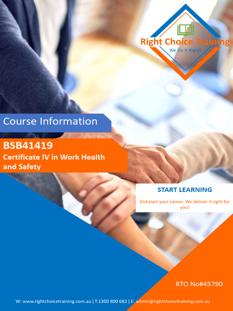 BSB41419 Course Information Brochure v4.01 | PDF | Educational Technology