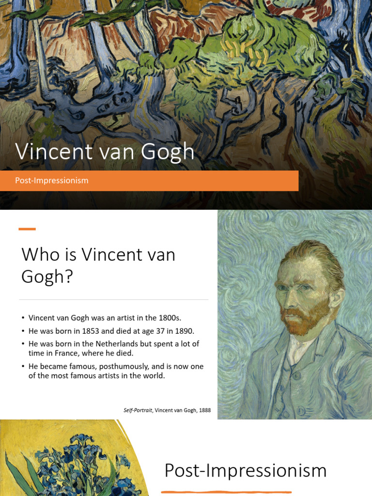 Vincent van Gogh: Post-Impressionist Artist | PDF | Vincent Van Gogh ...