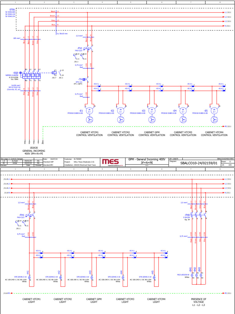 Wiring Diagram Exampe (1) | PDF | Electrical Engineering | Electricity